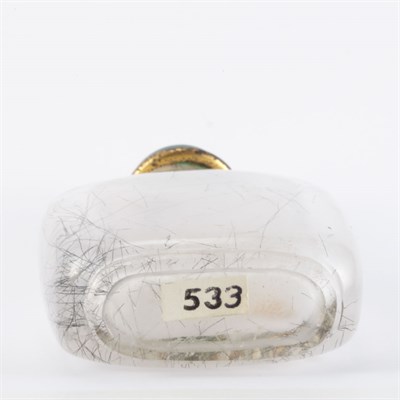 Lot 251 - Chinese Hair Crystal Snuff Bottle 19th Century...