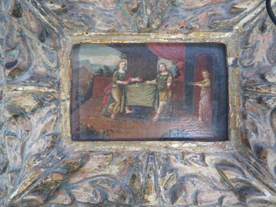 Lot 14 - French School 17th Century Madonna and Child...