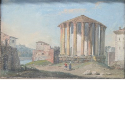 Lot 61 - Italian School 19th Century The "Temple of...