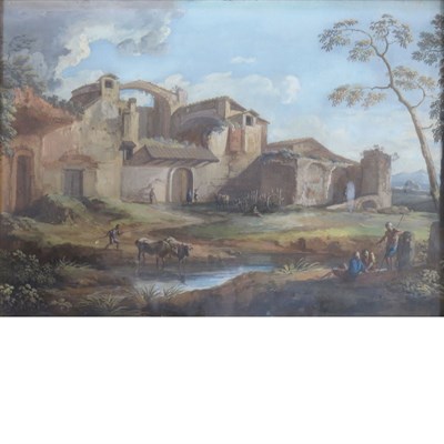 Lot 60 - Italian School 18th/19th Century Figures Near...