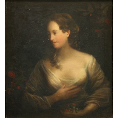 Lot 102 - English School 18th/19th Century Portrait of a...