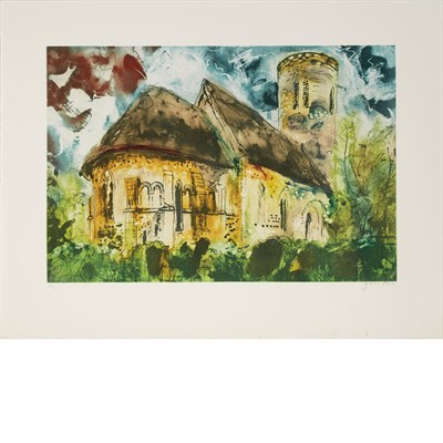 Lot 149 - John Piper HALES, NORFOLK (L. 412) Color...