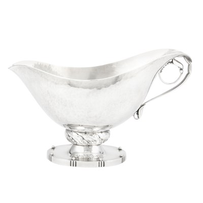 Lot 250A - Georg Jensen Sterling Silver Sauceboat Design...