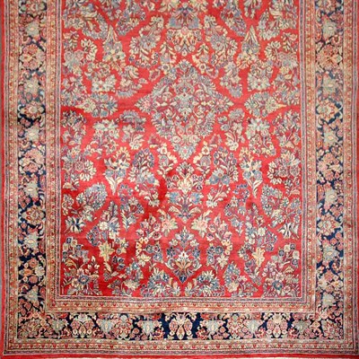 Lot 564 - Sarouk Carpet North Iran, mid 20th century The...