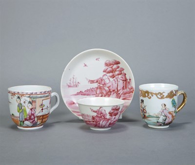 Lot 340 - Chinese Export Famille Rose Porcelain Teabowl...
