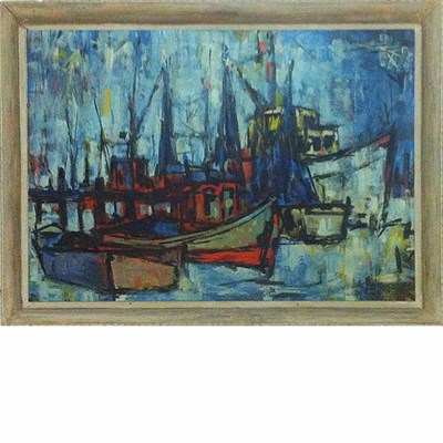 Lot 533 - Gerson Leiber American, b. 1921 On the Beach...