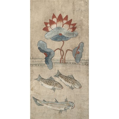 Lot 22 - Korean School 19th Century, Choson Dynasty Two...