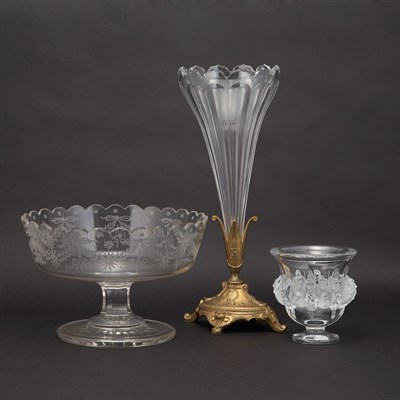 Lot 343 - Group of Glass Articles 19th/20th Century...