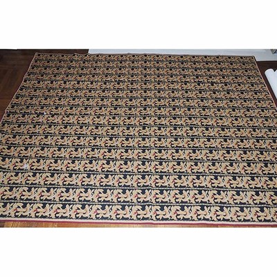 Lot 530 - Needlework Carpet Late 20th century With a...