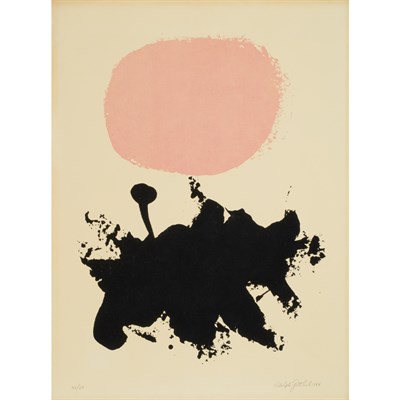 Lot 146 - Adolph Gottlieb (1903-1974) MAGENTA DISK Color...