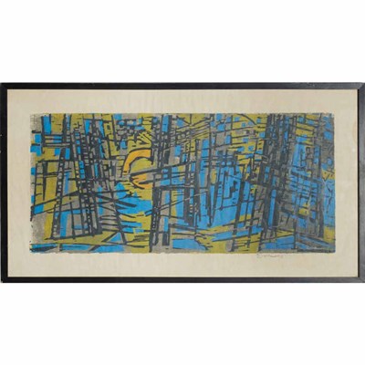 Lot 117 - Werner Drewes (1899-1985) FOREST (ROSE 195)...