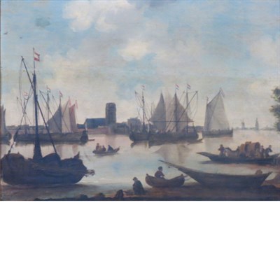 Lot 53 - Dutch School 18th/19th Century The Estuary of...