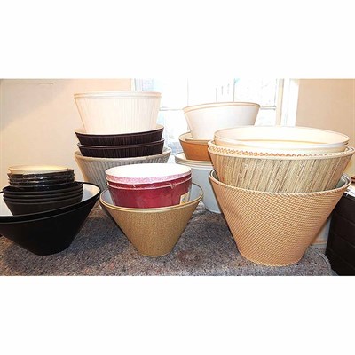 Lot 549 - Group of Lampshades Including paper, silk, etc....