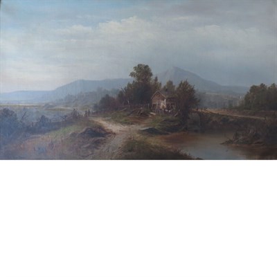 Lot 28 - American School 19th Century In the Genesee...