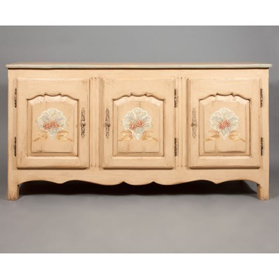 Lot 180 - French Provincial Style Painted Wood...