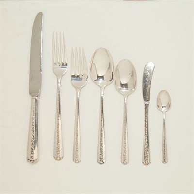 Lot 378 - Towle Sterling Silver Flatware Service In the...
