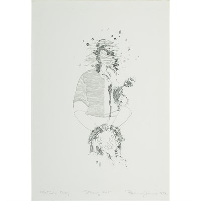 Lot 2 - Benny Andrews (1930-2006) STRUNG OUT Etching...