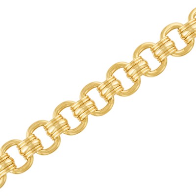 Lot 36 - Gold Link Bracelet, by Marvin Schluger