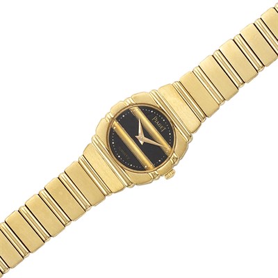 Lot 23 - Lady's Gold 'Polo' Wristwatch, Piaget