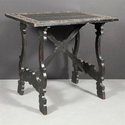 Lot 184 - Italian Baroque Style Painted Side Table The...