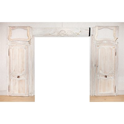 Lot 177 - Pair of Provincial Louis XV Style Bleached...