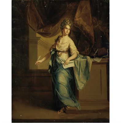 Lot 58 - Circle of Alexander Roslin Allegory of Music...