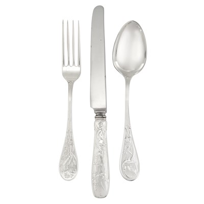 Lot 230 - Tiffany & Co. Sterling Silver Flatware Service...
