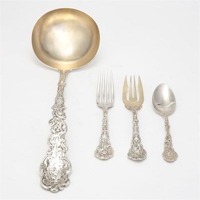 Lot 231 - Gorham Sterling Silver Flatware Service In the...