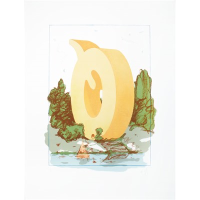 Lot 115 - Claes Oldenberg (b. 1929) THE LETTER Q AS...