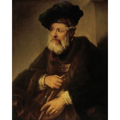 Lot 42 - After Rembrandt van Rijn Old Man with a...