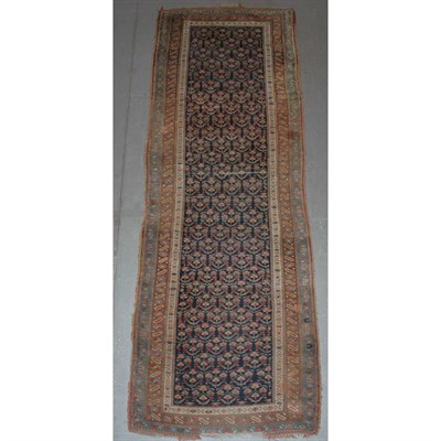 Lot 292 - Kurdish Runner West Persia, late 19th century...