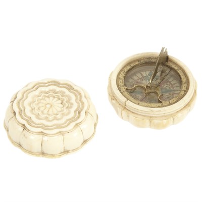 Lot 475 - Continental Ivory and Gilt-Metal Pocket...