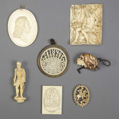 Lot 762 - Miscellaneous Group of Continental Carved...