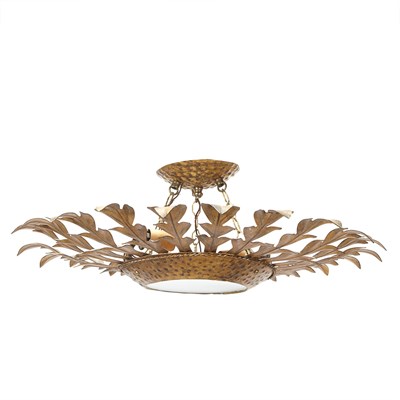 Lot 227 - Art Deco Style Light Fixture Probably French,...