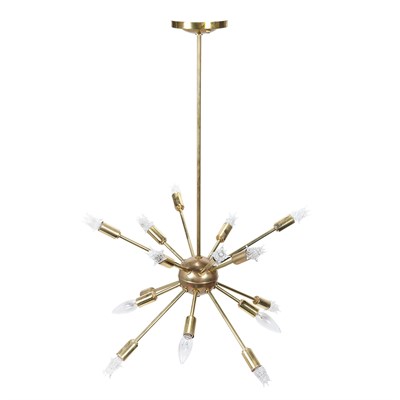 Lot 364 - 20th Century Design Sputnik Chandelier, mid...