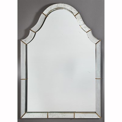 Lot 441 - Mid Century Modern Venetian Arched Mirror...