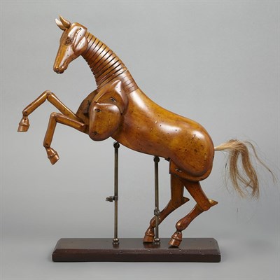 Lot 714 - Artist's Mannequin Horse Model Height 16...