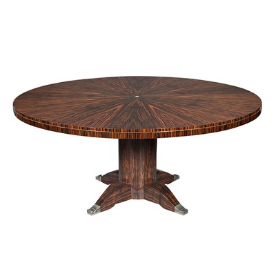Lot 225 - Art Deco Style Dining Table Late 20th century...