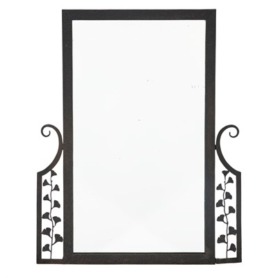 Lot 349 - Art Deco Style Mirror 20th Century Textured...