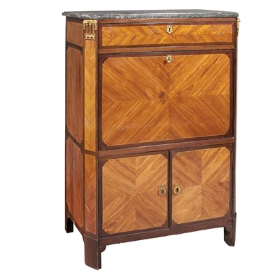 Lot 395 - Louis XVI Gilt-Bronze Mounted Tulipwood and...