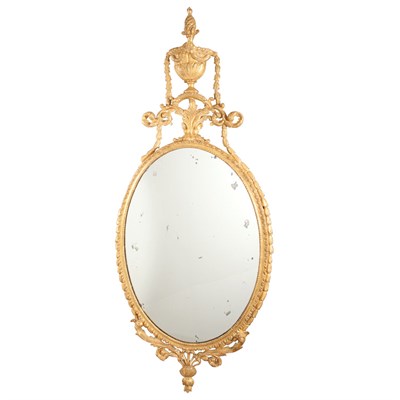 Lot 510 - George III Gilt-Wood Mirror Last quarter of...
