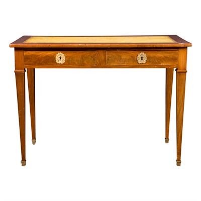 Lot 461 - Empire Mahogany Bureau Plat First quarter of...