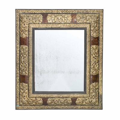 Lot 215 - Dutch Baroque Gilt-Metal Mounted Part Ebonized...