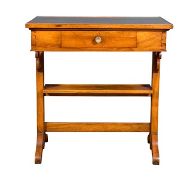 Lot 389 - French Provincial Walnut Side Table 19th...