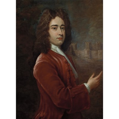 Lot 36 - Attributed to Sir Godfrey Kneller Portrait of...