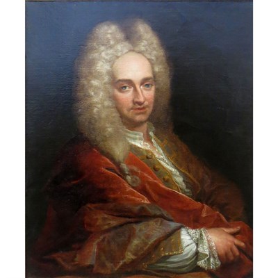 Lot 39 - English School 17th/18th Century Portrait of a...