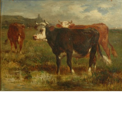 Lot 48 - Emile van Marcke de Lummen French, 1827-1890...