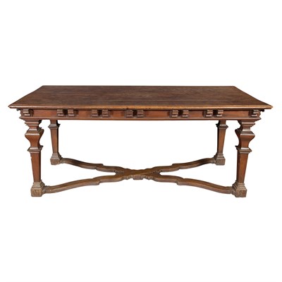 Lot 173 - Italian Walnut Center Table 19th Century The...