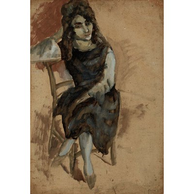 Lot 36 - Jules Pascin French, 1885-1930 La Persane,...