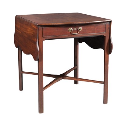 Lot 410 - George III Mahogany Pembroke Table Last...
